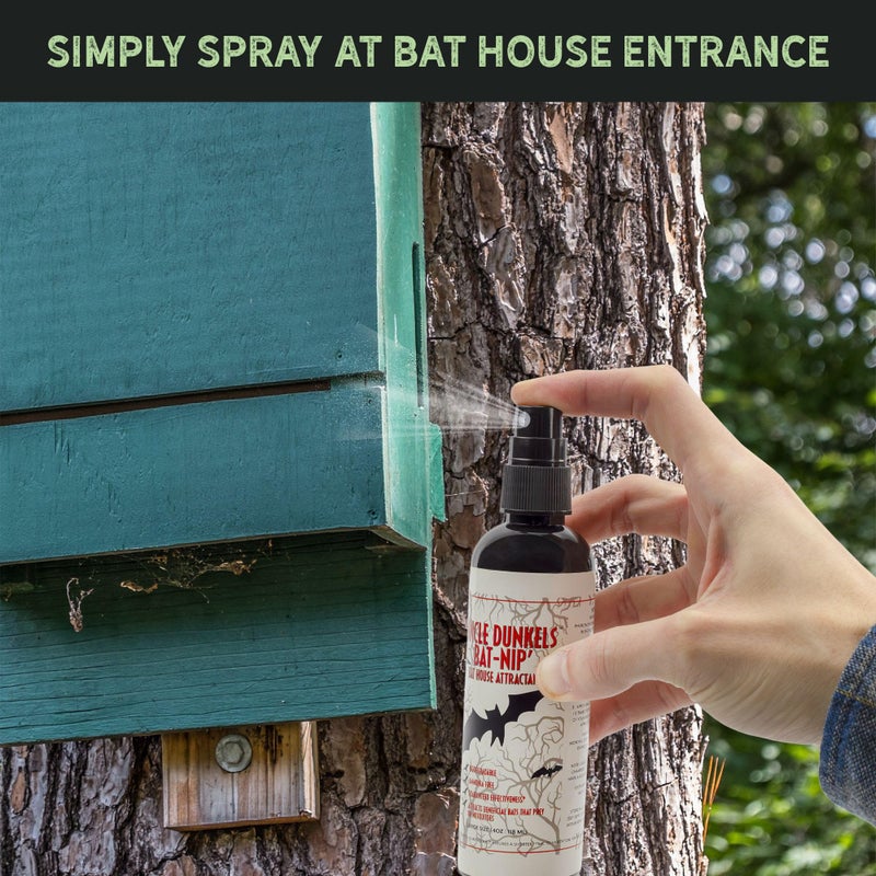 Uncle Dunkels All-Natural Bat-Nipâ€™ Pheromone Spray; 4 Fluid Ounces Bat House Attractant Spray - Image 4